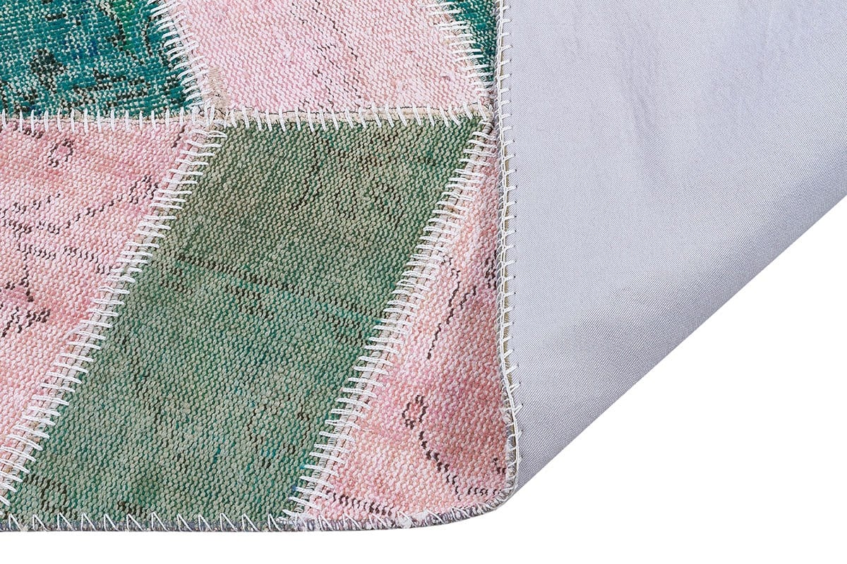 Modern El Dokuma Patchwork Halı Multi Ölçü;120 x 175