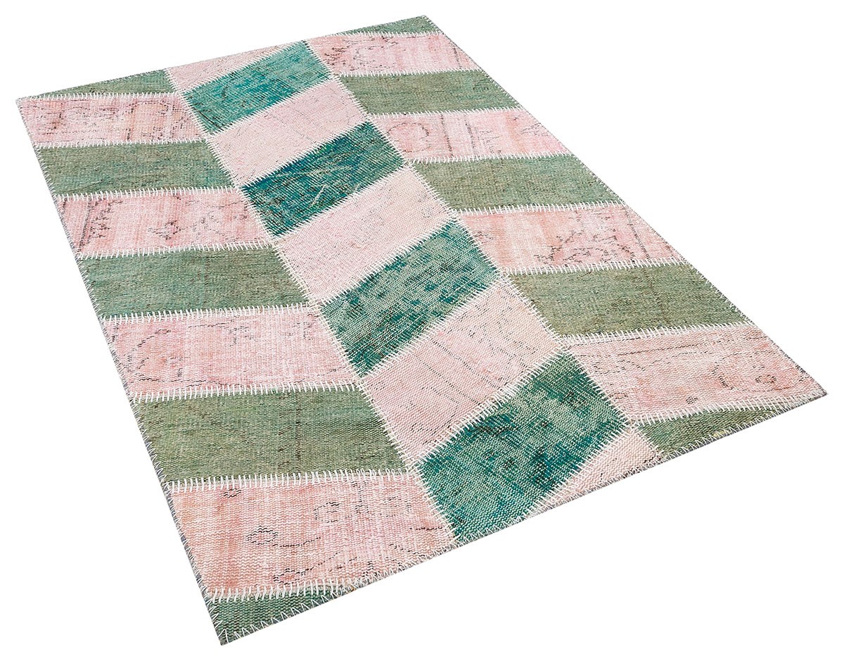 Modern El Dokuma Patchwork Halı Multi Ölçü;120 x 175