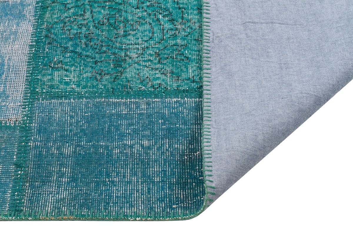 Modern El Dokuma Patchwork Halı Renkli Ölçü;160 x 220