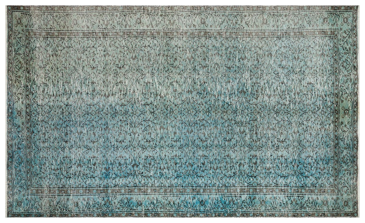 El Dokuma %100 Yün Türk Vintage Halı Yerli Üretim Ölçü;151 x 250