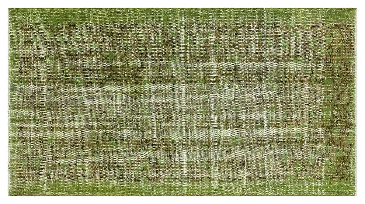 El Dokuma %100 Yün Türk Vintage Halı Yerli Üretim Ölçü;92 x 168