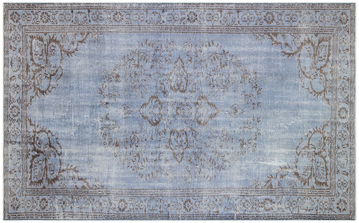 El Dokuma %100 Yün Türk Vintage Halı Yerli Üretim Ölçü;155 x 245