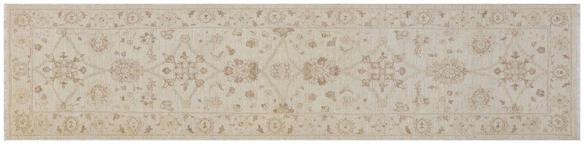 Afganistan Üretim El Dokuma Afgan Halısı % 100 Yün HAJIBA 68S 074x302cm