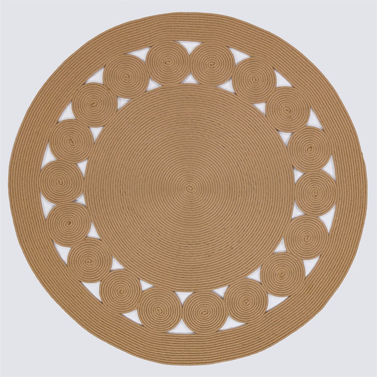 Jüt Kilim Modern Makine Dokuma Yıkanabilir Halı JÜT SİSAL 017