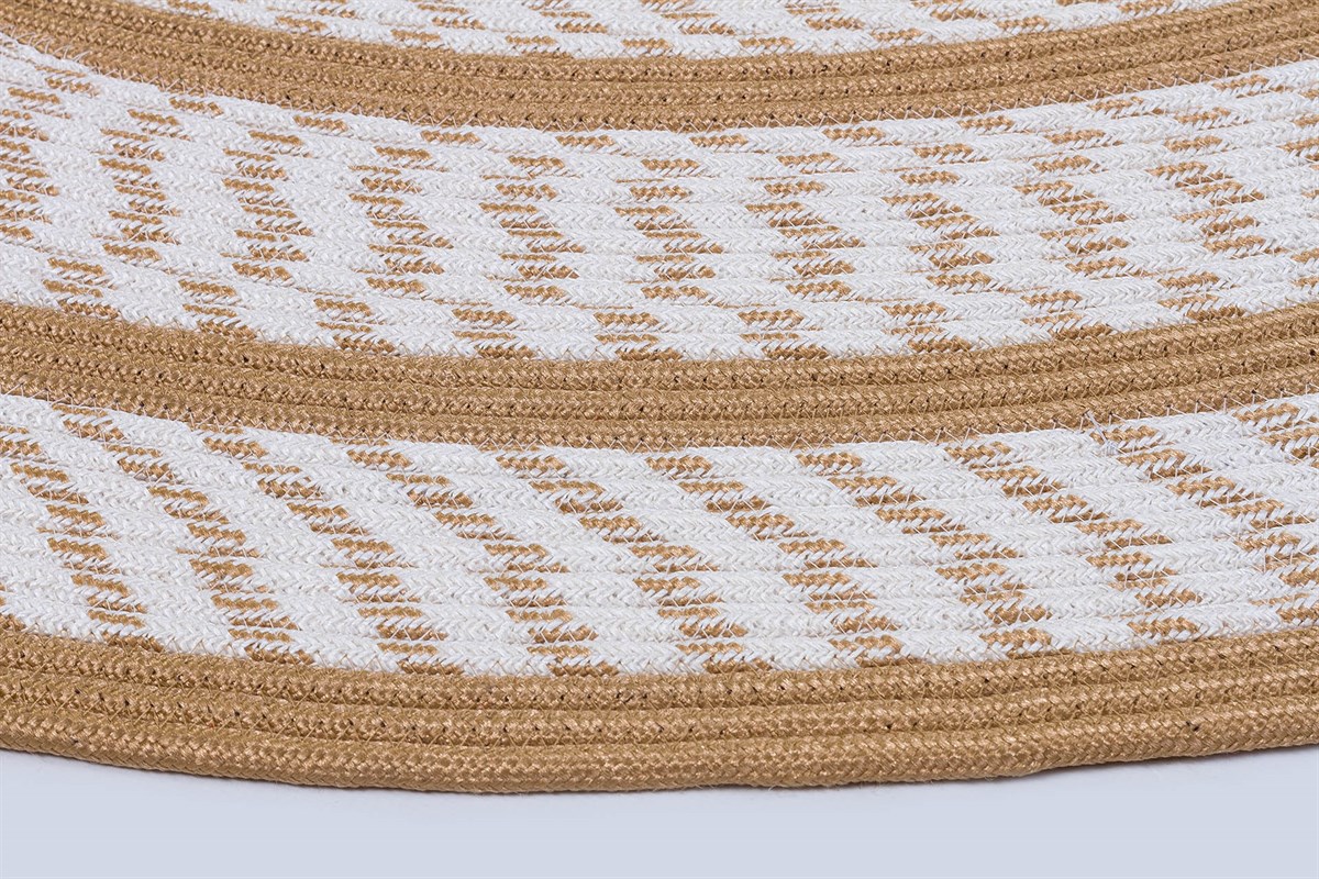 Jüt Kilim Modern Makine Dokuma Yıkanabilir Halı JÜT SİSAL 029