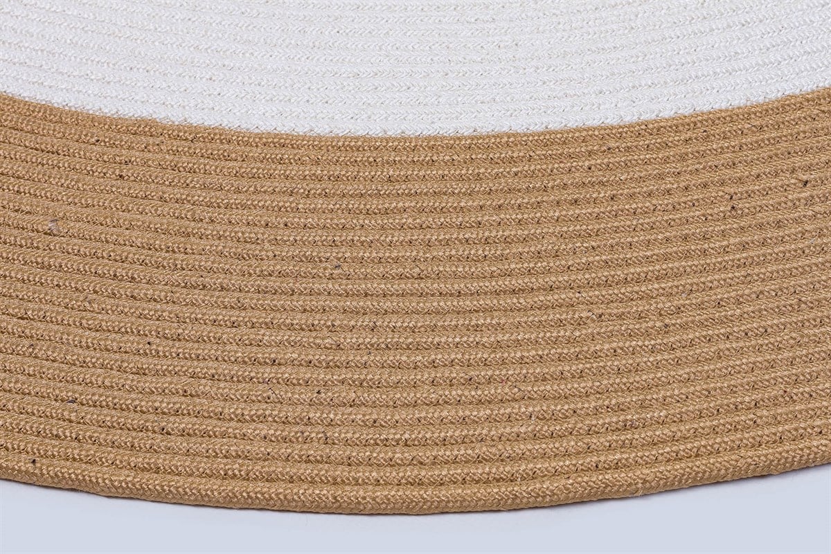 Jüt Kilim Modern Makine Dokuma Yıkanabilir Halı JÜT SİSAL 030