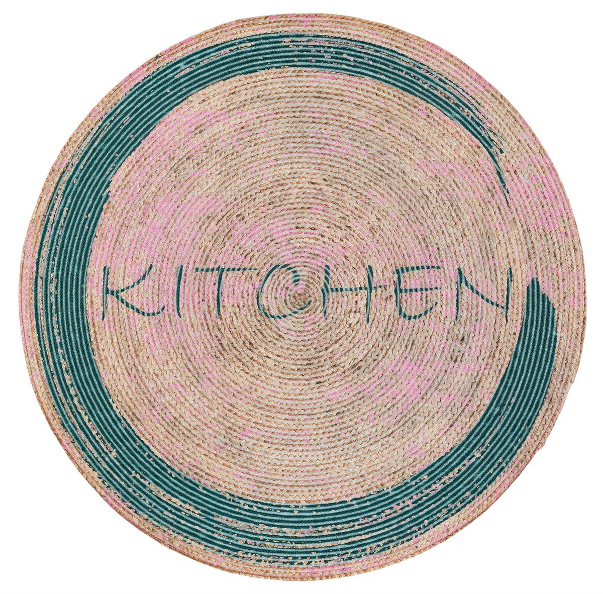 Baskılı Motifli Kilim Yıkanabilir Makine Dokuma JÜT BASKILI 004