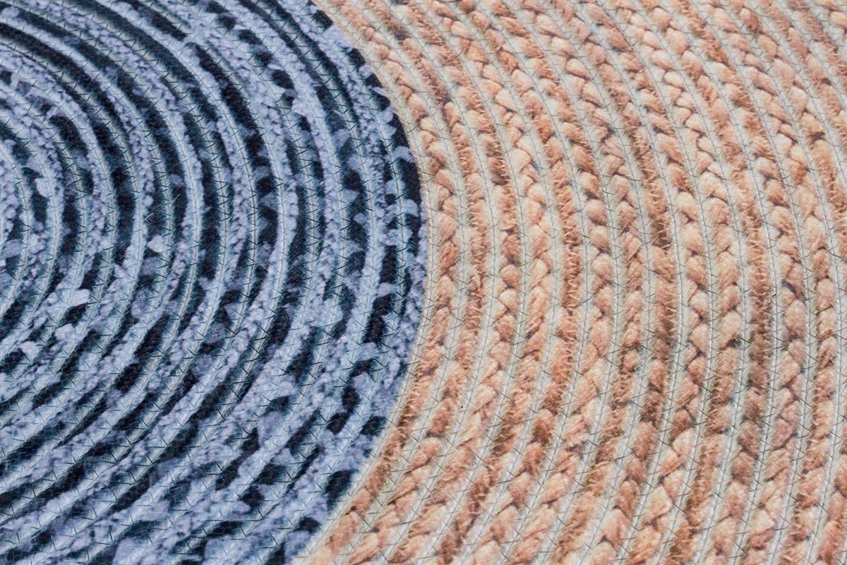 Baskılı Motifli Kilim Yıkanabilir Makine Dokuma JÜT BASKILI 010