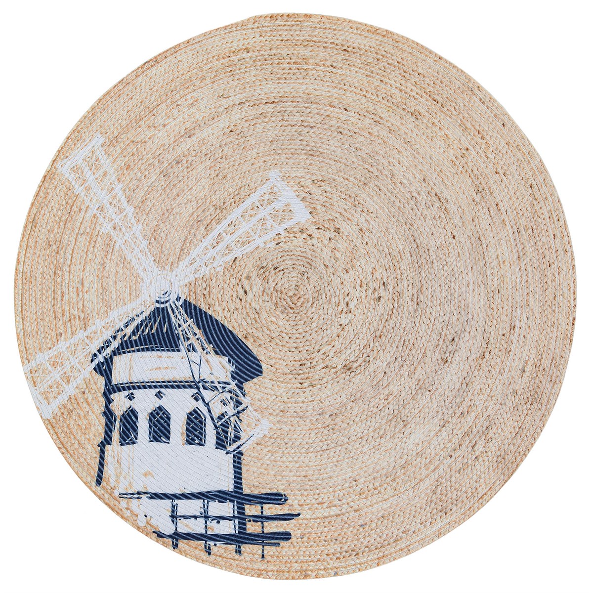 Baskılı Motifli Kilim Yıkanabilir Makine Dokuma JÜT BASKILI 016