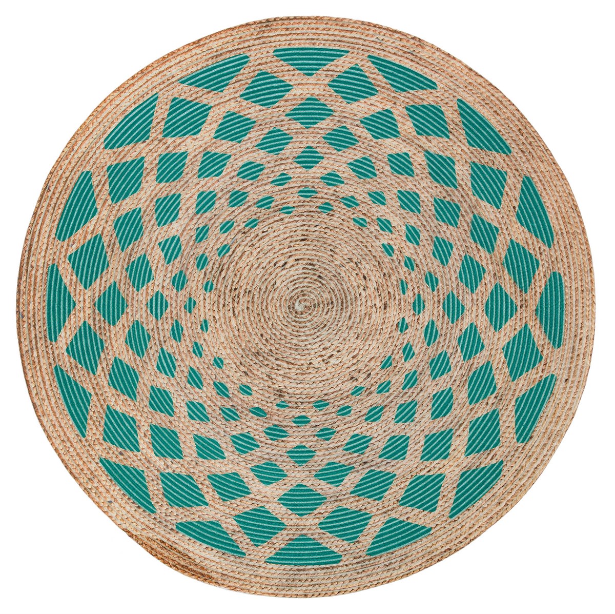 Baskılı Motifli Kilim Yıkanabilir Makine Dokuma JÜT BASKILI 022