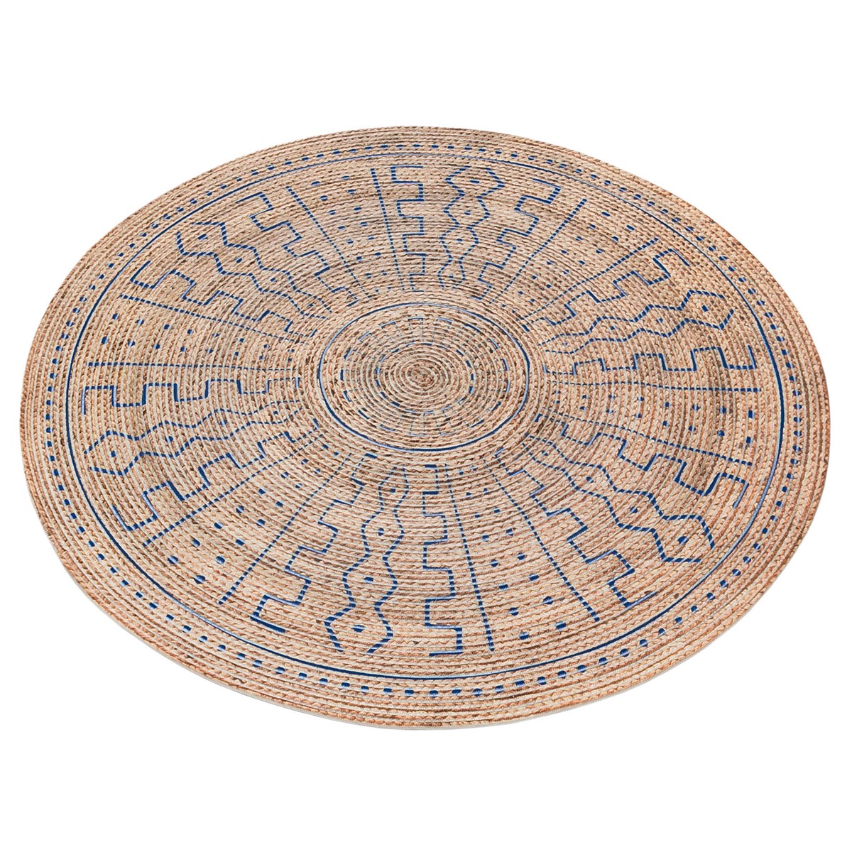 Baskılı Motifli Kilim Yıkanabilir Makine Dokuma JÜT BASKILI 036