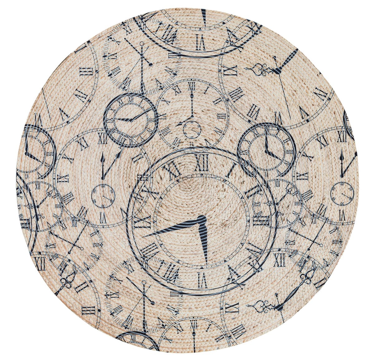 Baskılı Motifli Kilim Yıkanabilir Makine Dokuma JÜT BASKILI 040