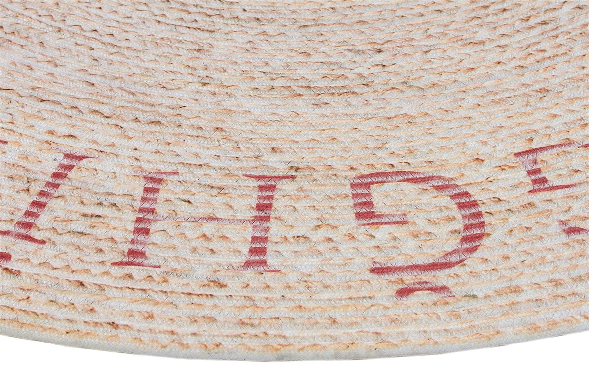 Baskılı Motifli Kilim Yıkanabilir Makine Dokuma JÜT BASKILI 053