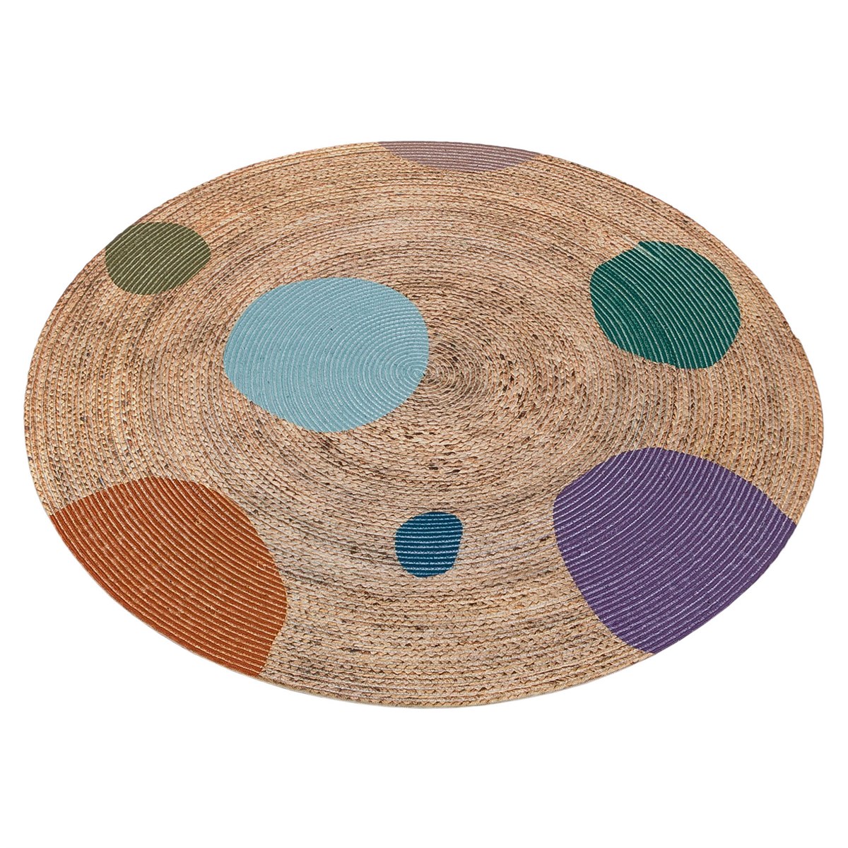 Baskılı Motifli Kilim Yıkanabilir Makine Dokuma JÜT BASKILI 054