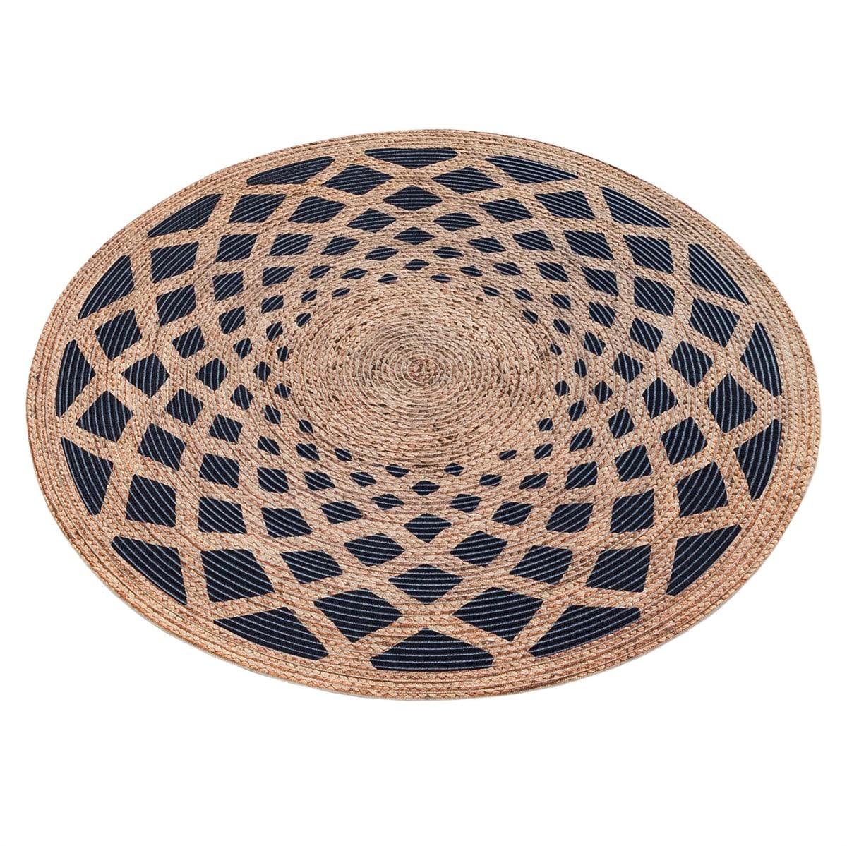 Baskılı Motifli Kilim Yıkanabilir Makine Dokuma JÜT BASKILI 058