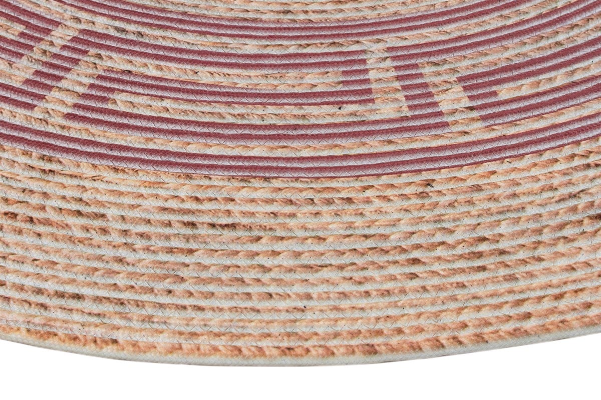 Baskılı Motifli Kilim Yıkanabilir Makine Dokuma JÜT BASKILI 060