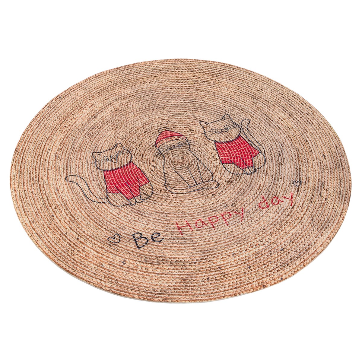 Baskılı Motifli Kilim Yıkanabilir Makine Dokuma JÜT BASKILI 061