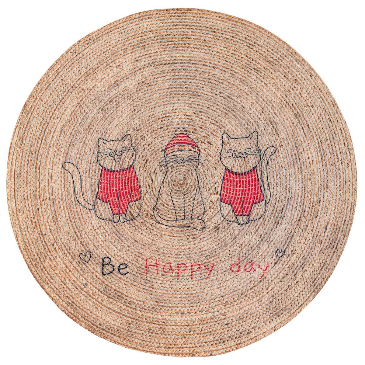 Baskılı Motifli Kilim Yıkanabilir Makine Dokuma JÜT BASKILI 061