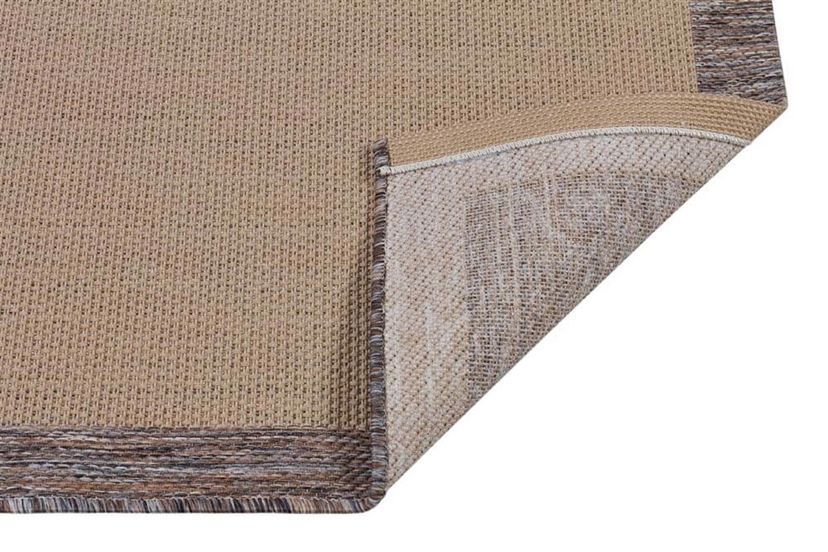 Jüt Kilim Modern Makine Dokuma Yıkanabilir Halı 9709