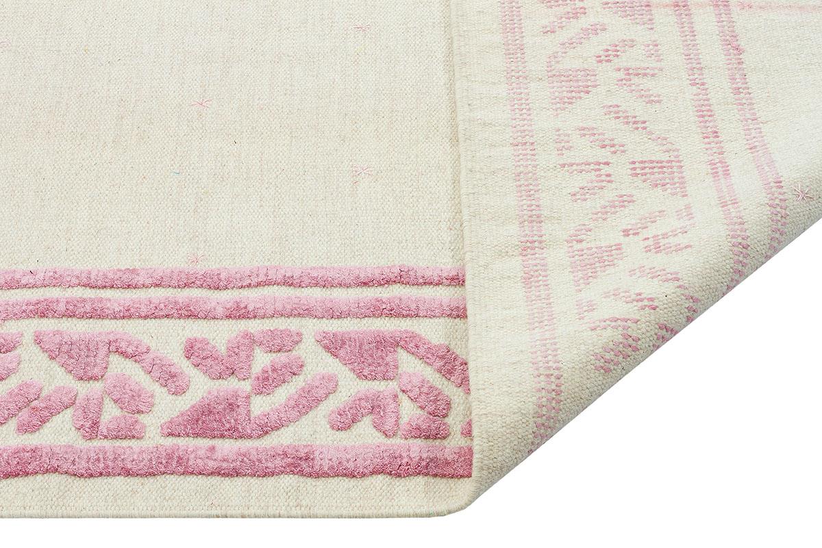 MERCY 7955 PINK  EL DOKUMA KİLİM