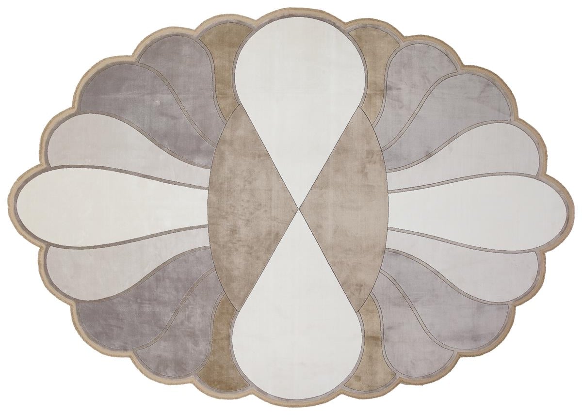 Modern Makine Halısı Tuft Serisi 9120 GRI/GOLD