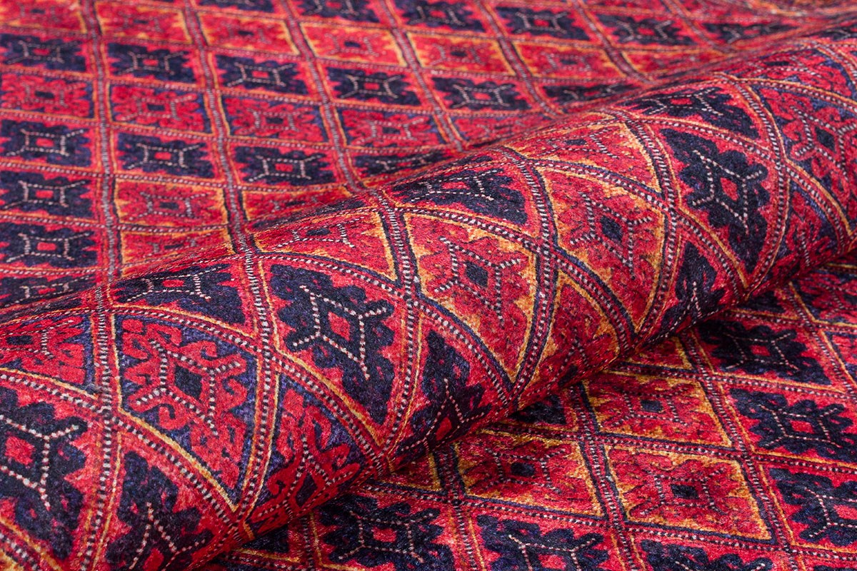 Yıkanabilir Dijital Baskılı Halı Klasik Koleksiyon MVHy.035