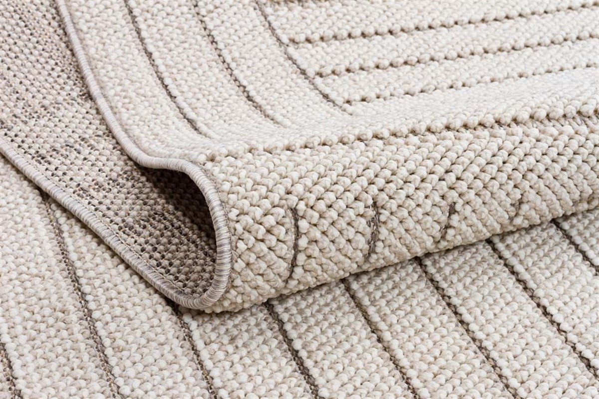 İskandinav Tarzı Modern Halı Makine Dokuma Oslo Serisi Gri Oslo19670 Gri