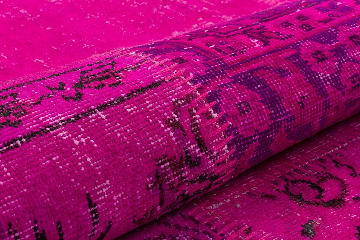 Modern El Dokuma Patchwork Halı Pembe 4 m2 Ölçü;170 x 240
