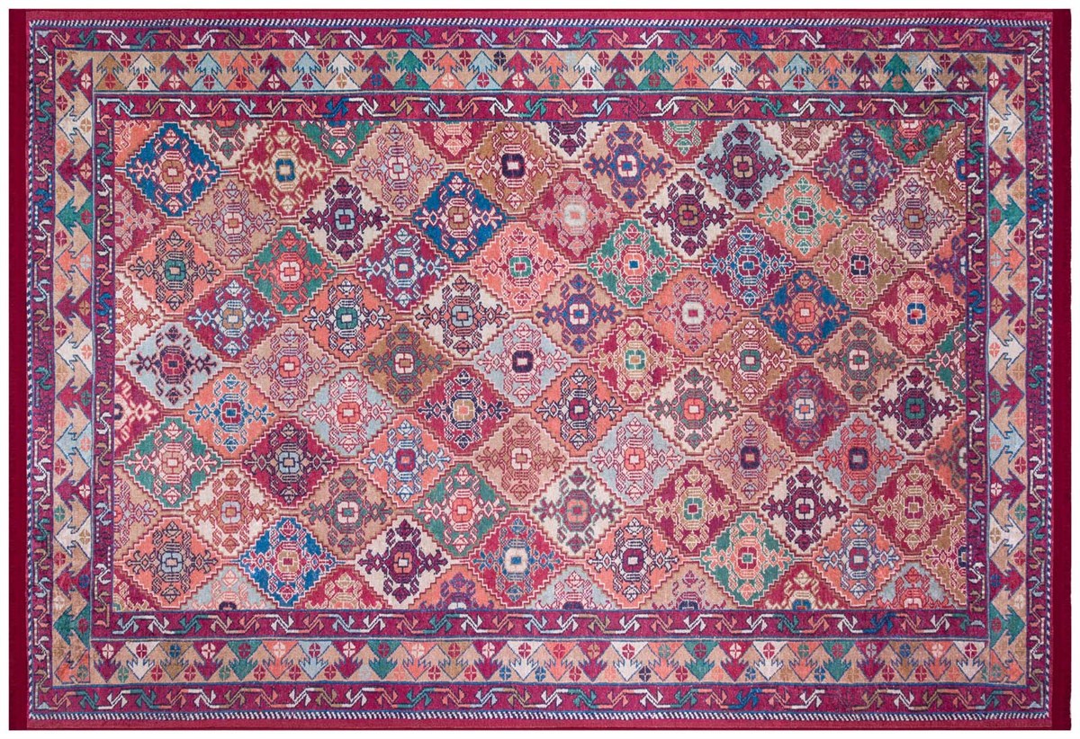 Yıkanabilir Dijital Baskılı Halı Klasik Koleksiyon TRKMN.13