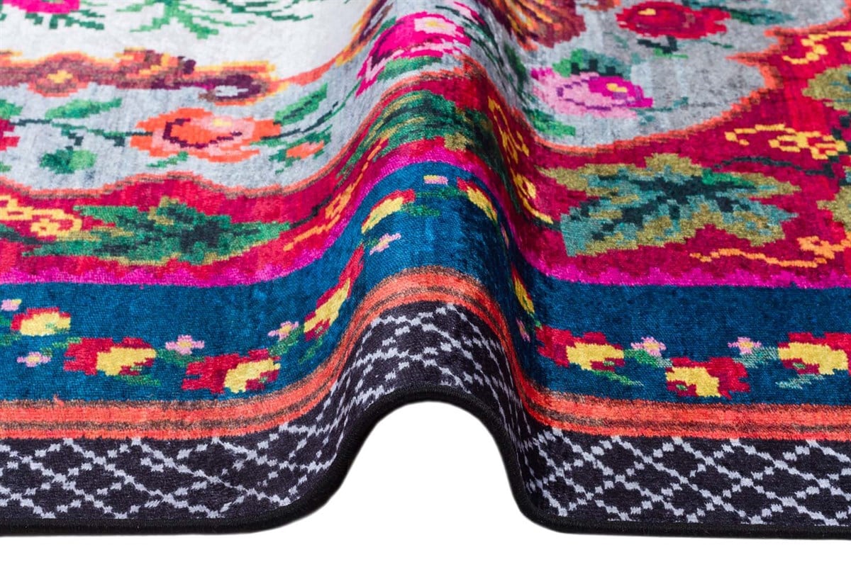 Yıkanabilir Dijital Baskılı Halı Klasik Koleksiyon TRKMN.56