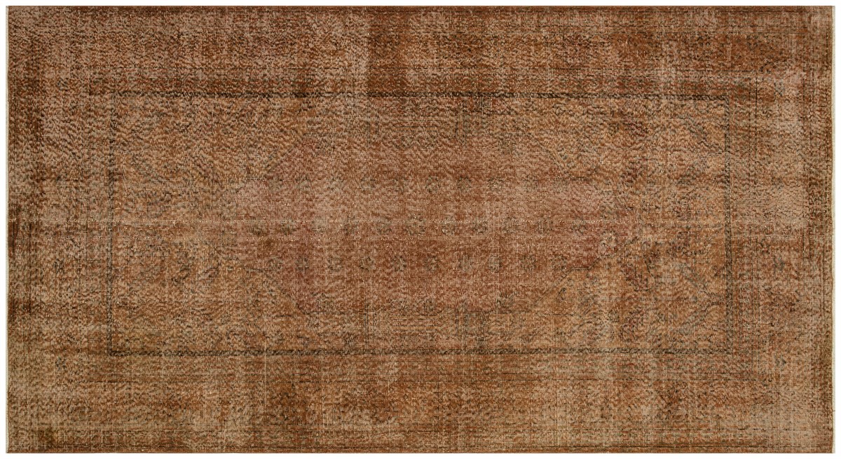 El Dokuma %100 Yün Türk Vintage Halı Yerli Üretim Ölçü;153 x 279