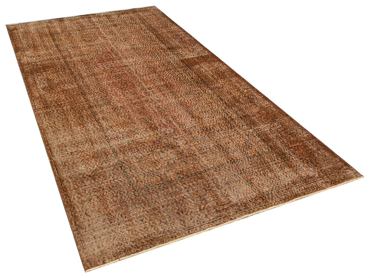 El Dokuma %100 Yün Türk Vintage Halı Yerli Üretim Ölçü;153 x 279