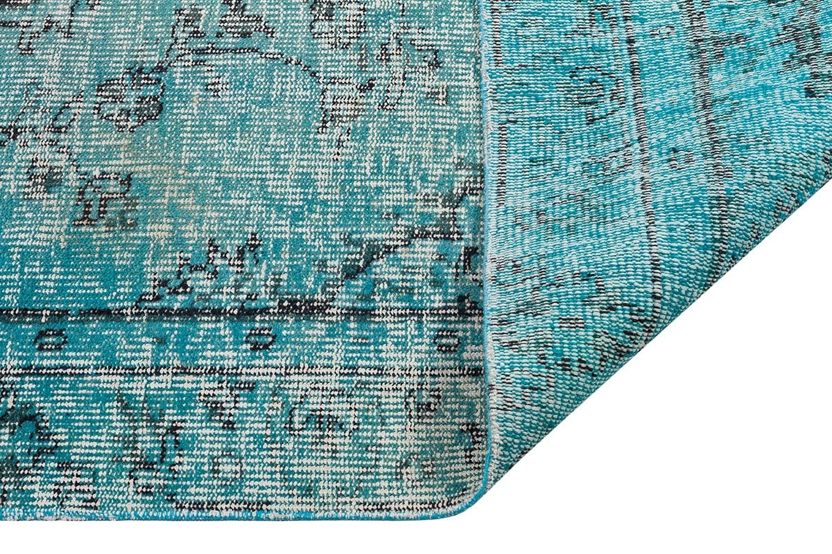 El Dokuma %100 Yün Türk Vintage Halı Yerli Üretim Ölçü;150 x 270
