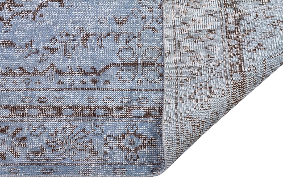 El Dokuma %100 Yün Türk Vintage Halı Yerli Üretim Ölçü;145 x 268