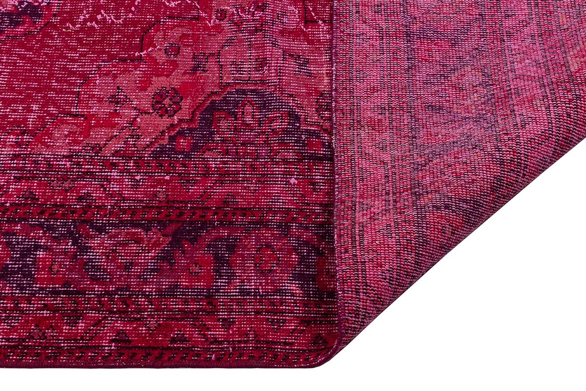 El Dokuma %100 Yün Türk Vintage Halı Yerli Üretim Ölçü;146 x 388