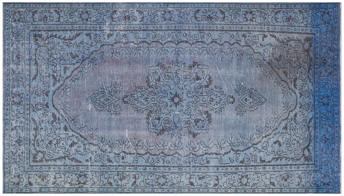 El Dokuma %100 Yün Türk Vintage Halı Yerli Üretim Ölçü;153 x 267