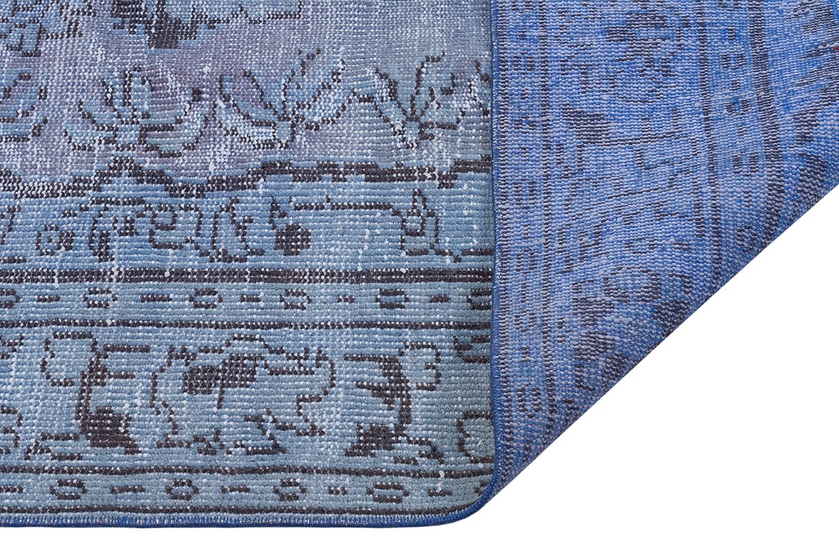 El Dokuma %100 Yün Türk Vintage Halı Yerli Üretim Ölçü;153 x 267