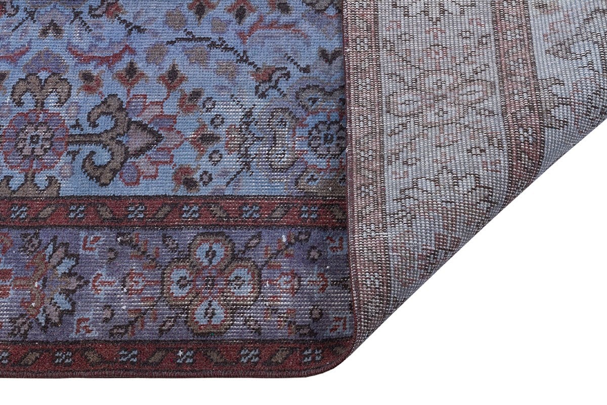 El Dokuma %100 Yün Türk Vintage Halı Yerli Üretim Ölçü;158 x 292