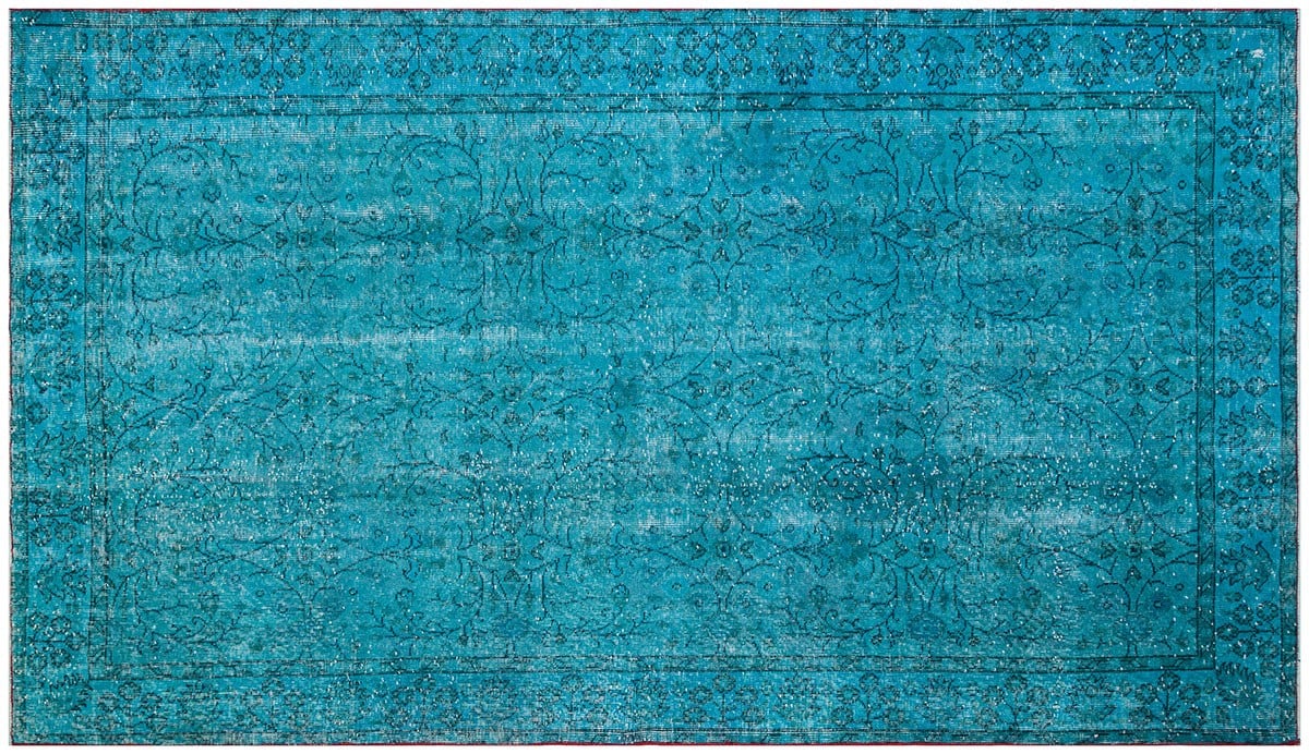 El Dokuma %100 Yün Türk Vintage Halı Yerli Üretim Ölçü;165 x 286