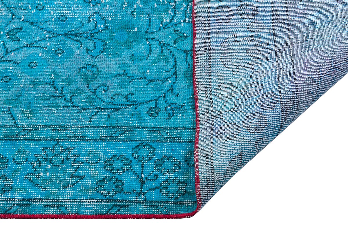 El Dokuma %100 Yün Türk Vintage Halı Yerli Üretim Ölçü;165 x 286