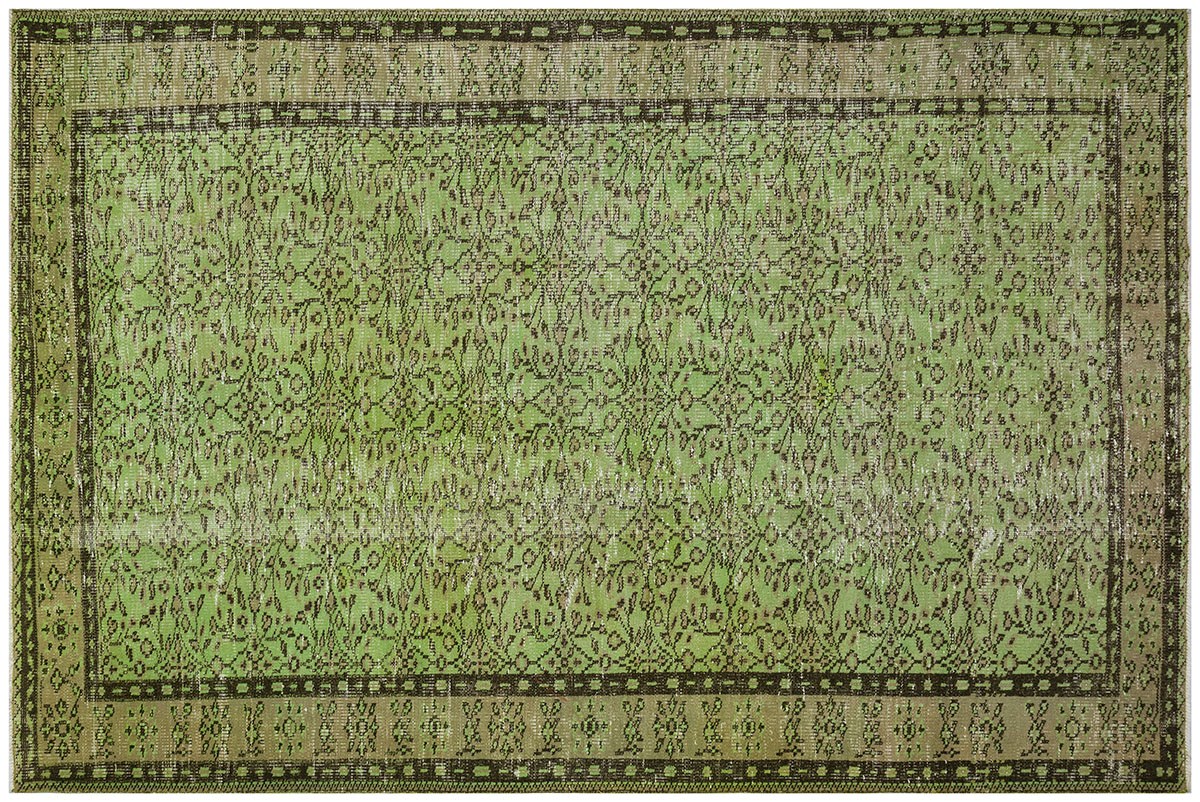El Dokuma %100 Yün Türk Vintage Halı Yerli Üretim Ölçü;175 x 262