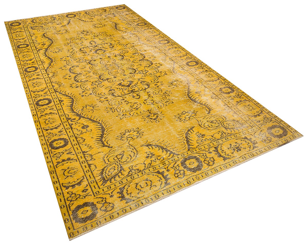 El Dokuma %100 Yün Türk Vintage Halı Yerli Üretim Ölçü;168 x 311