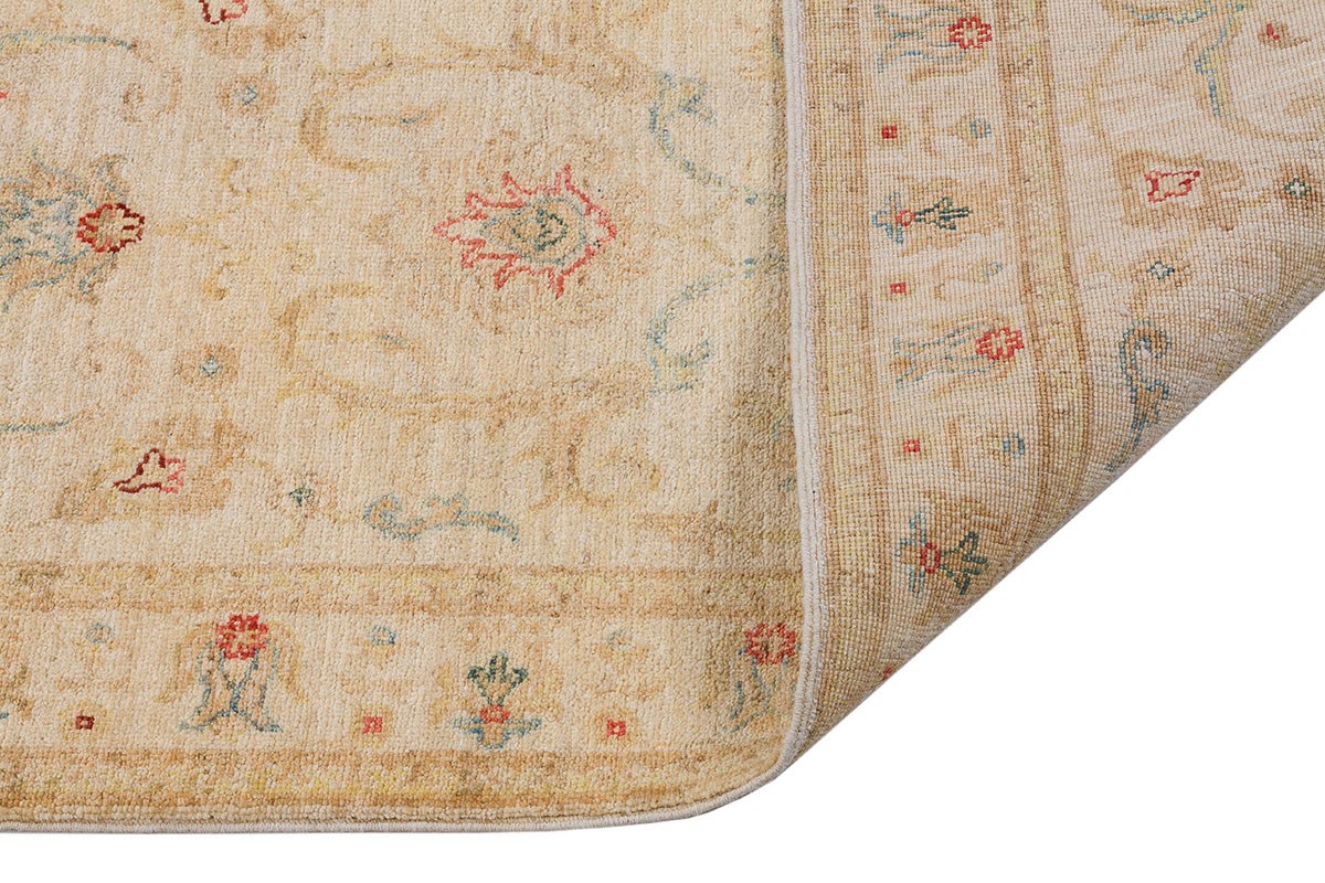 Afganistan Üretim El Dokuma Afgan Halısı % 100 Yün ZIEGLER 072x300cm