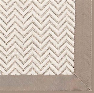 Vizon Bordürlü Krem Halı Dış Mekana Uygun Modern Makine Halısı 20986A KREM VIZON 