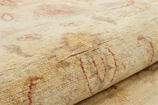 Afgan Uşak El Dokuma Halı Ziegler % 100 Yün Afganistan Üretim Ölçü;89 x 144