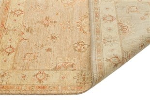 Afgan Uşak El Dokuma Halı Ziegler % 100 Yün Afganistan Üretim Ölçü;93 x 146