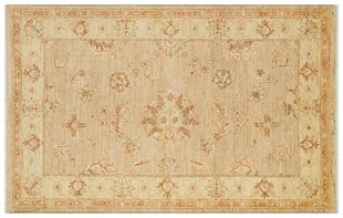 Afgan Uşak El Dokuma Halı Ziegler % 100 Yün Afganistan Üretim Ölçü;93 x 146