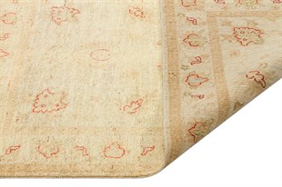 Afgan Uşak El Dokuma Halı Ziegler % 100 Yün Afganistan Üretim Ölçü;98 x 150