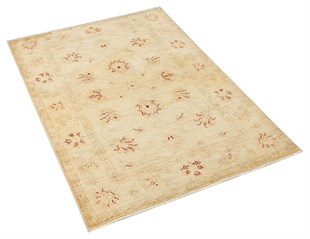 Afgan Uşak El Dokuma Halı Ziegler % 100 Yün Afganistan Üretim Ölçü;99 x 138