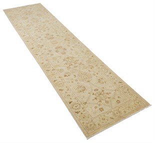 Afgan Halısı Tamamen El Dokuma % 100 Yün Afganistan Üretim Halı Ölçü;74 x 300